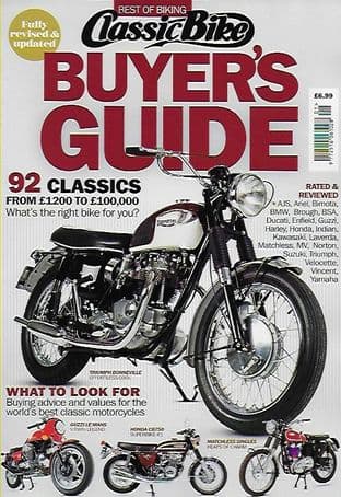 Classic Bike Buyers Guide Magazine - 2022 (Fully Revised & Updated)