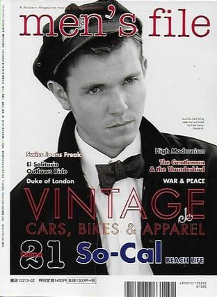 Men's File Magazine - Issue 21 - December 2019 (Vintage Cars, Bikes & Apparel)