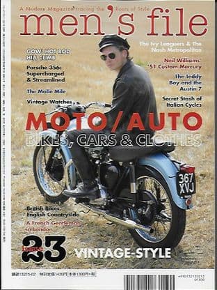Men's File Magazine - Issue 23 - December 2020 (Vintage Cars, Bikes & Apparel)