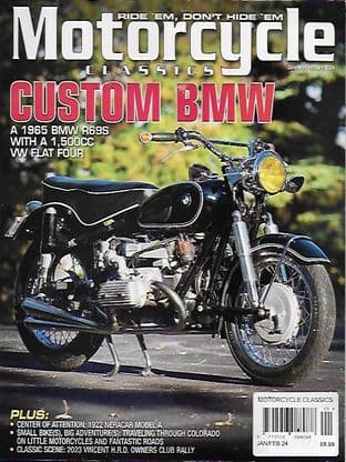 Motorcycle Classics USA Magazine - Issue 2024 - 01/02 January/February 2024