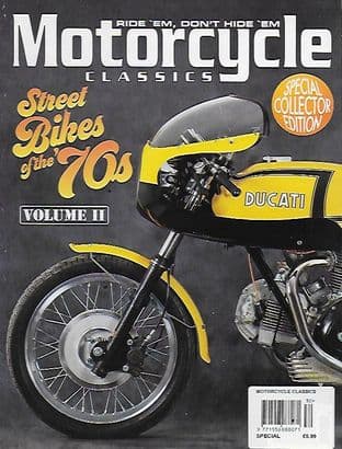 Motorcycle Classics USA Magazine - Issue Street Bikes Of The 70's